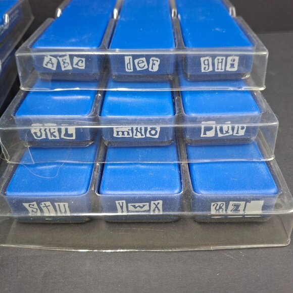 Sizzix Stampin Up -Bundle 23 Dies Alphabet Caps-Small 17 Embossing Christmas Etc - Picture 4 of 11